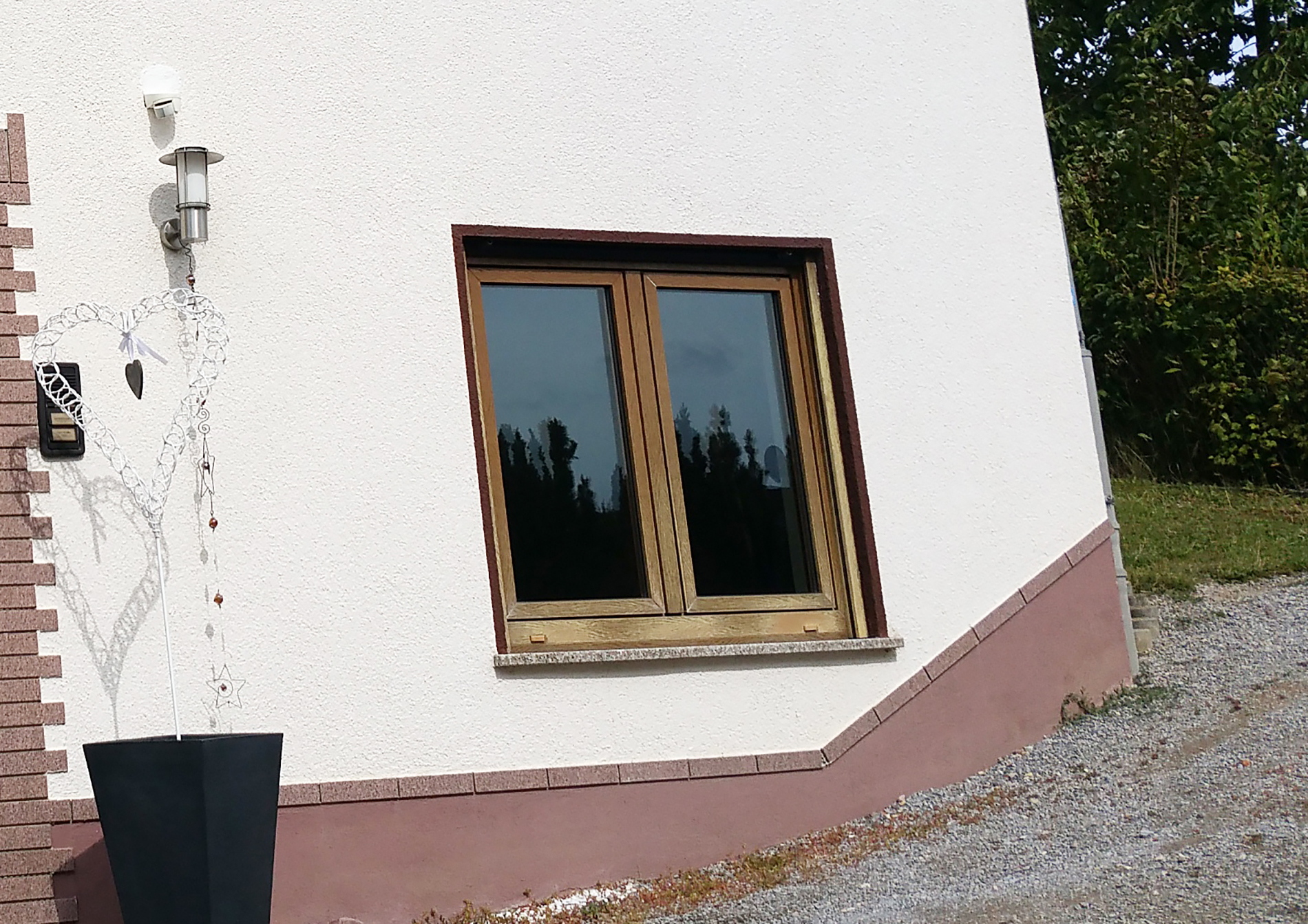 Fensterrahmenfolie für einfache Design-Wechsel